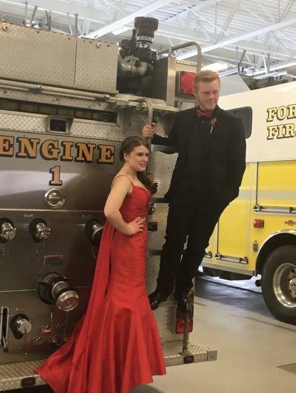 Fire department rescues prom in Forest Lake