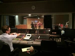 La Pieta from the control room