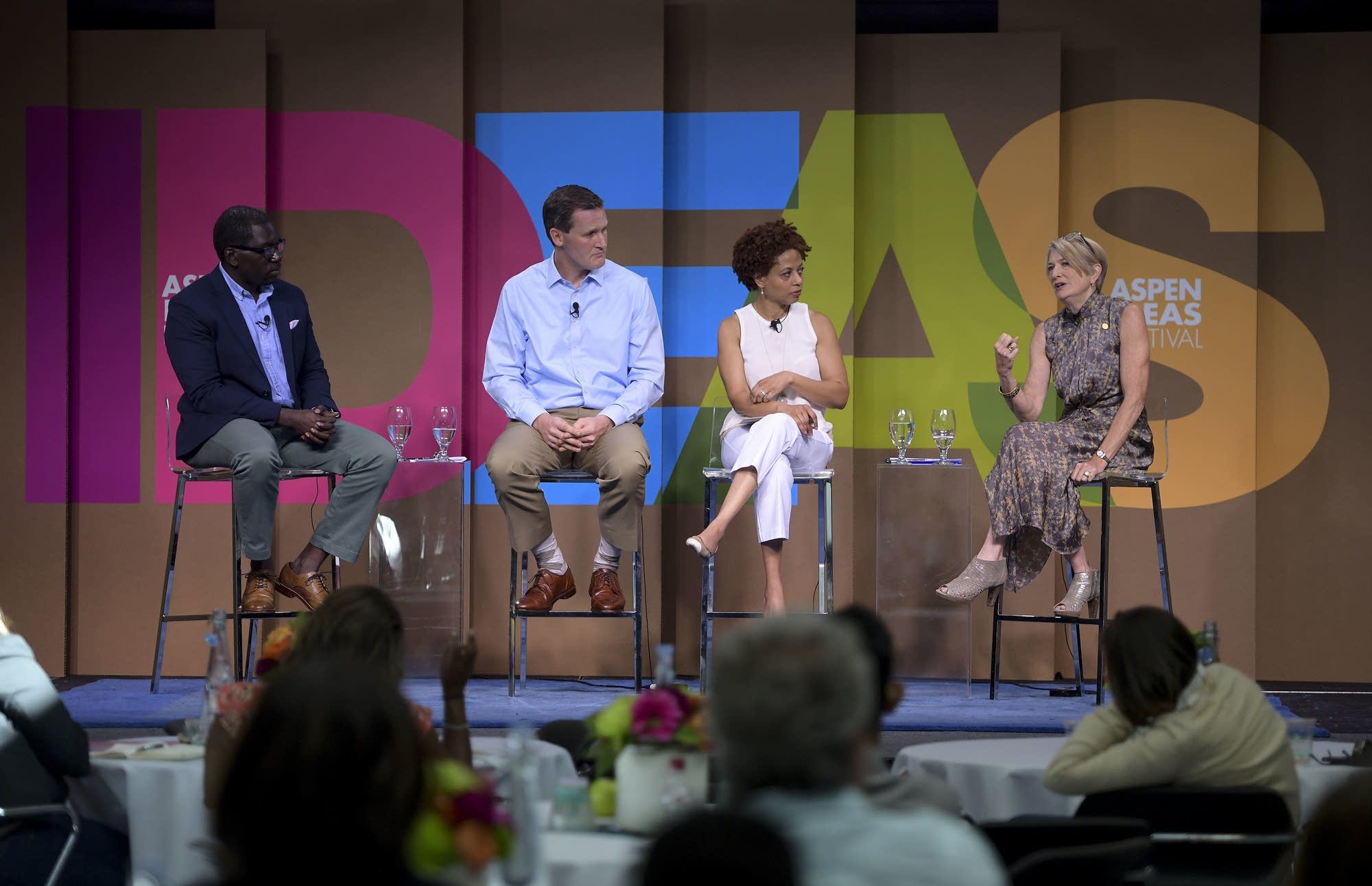 Panelists discuss what's happened post-Charlottesville, 'One Year Later.'