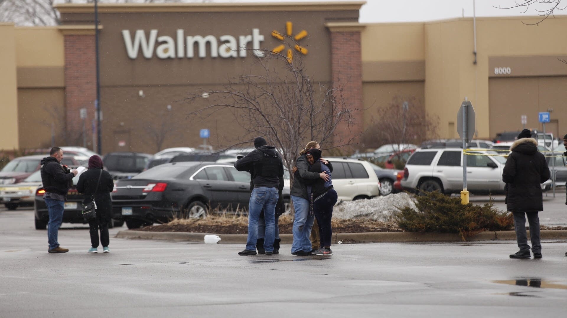 Suspect shot at police near Brooklyn Park Walmart, hit by return fire