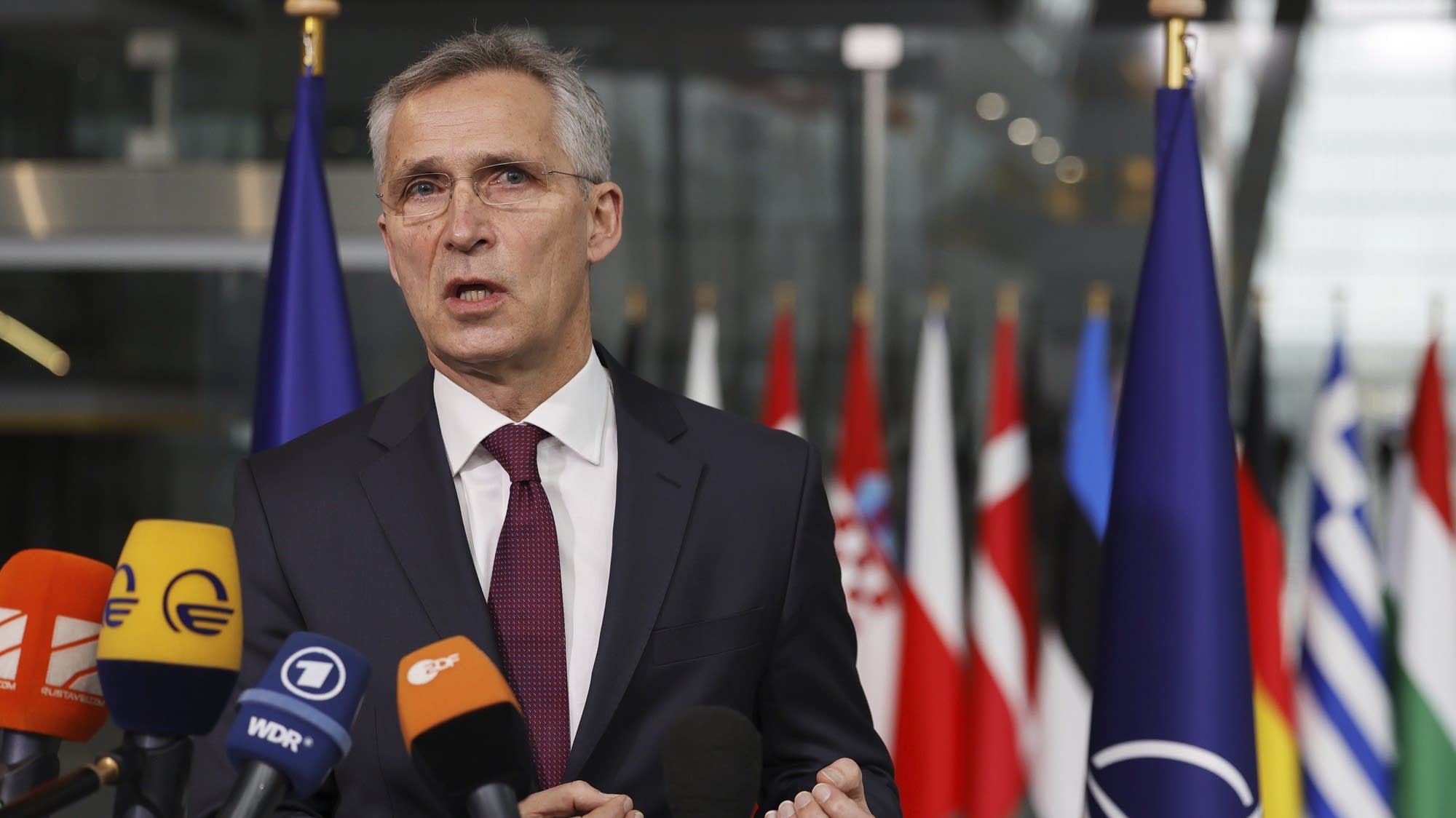 Doubting Russian exit, NATO looks to bolster its defenses MPR News