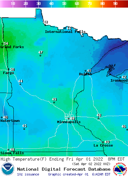 highs FRI