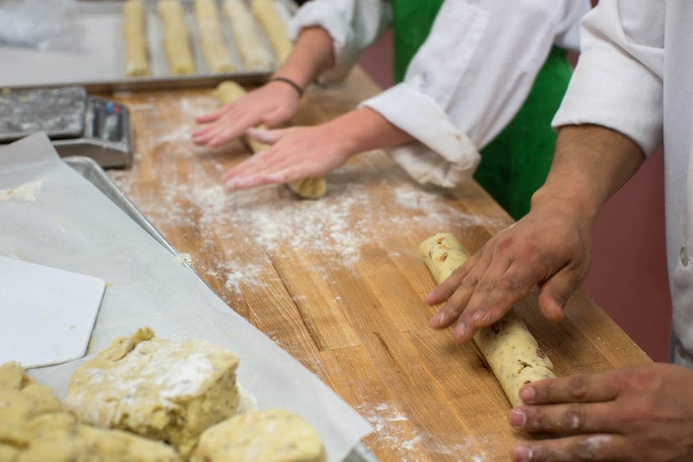 Rolling dough