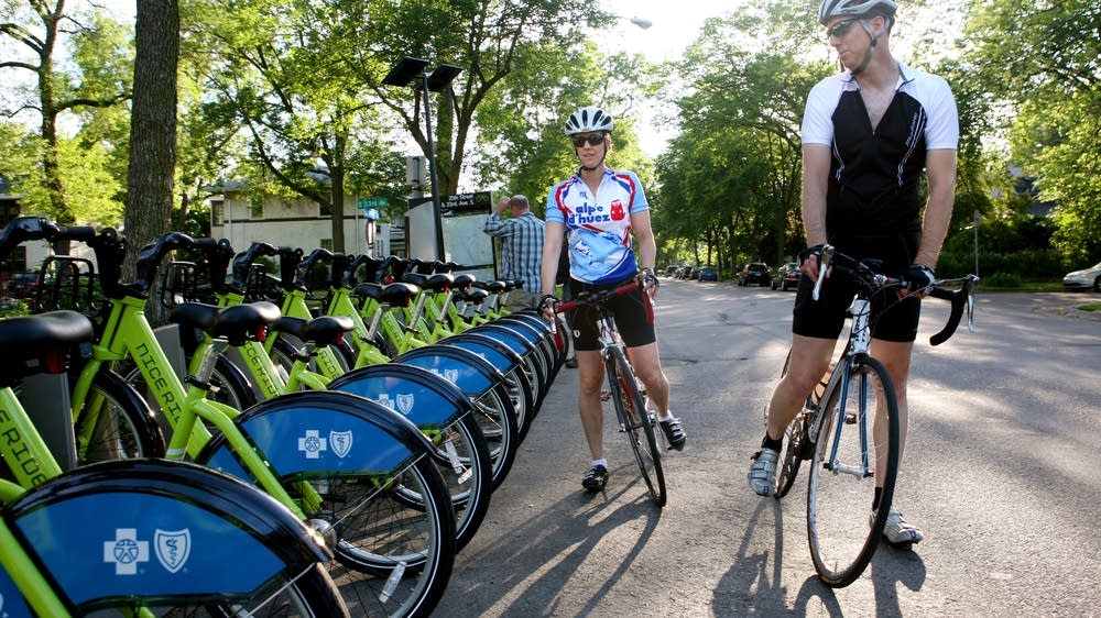Bike rental program opens for business in Minneapolis MPR News