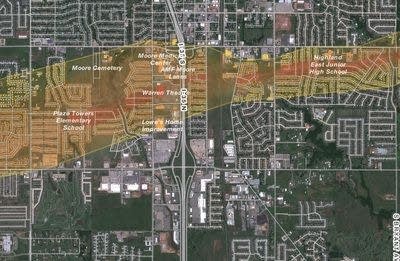 Tornado damage via satellite