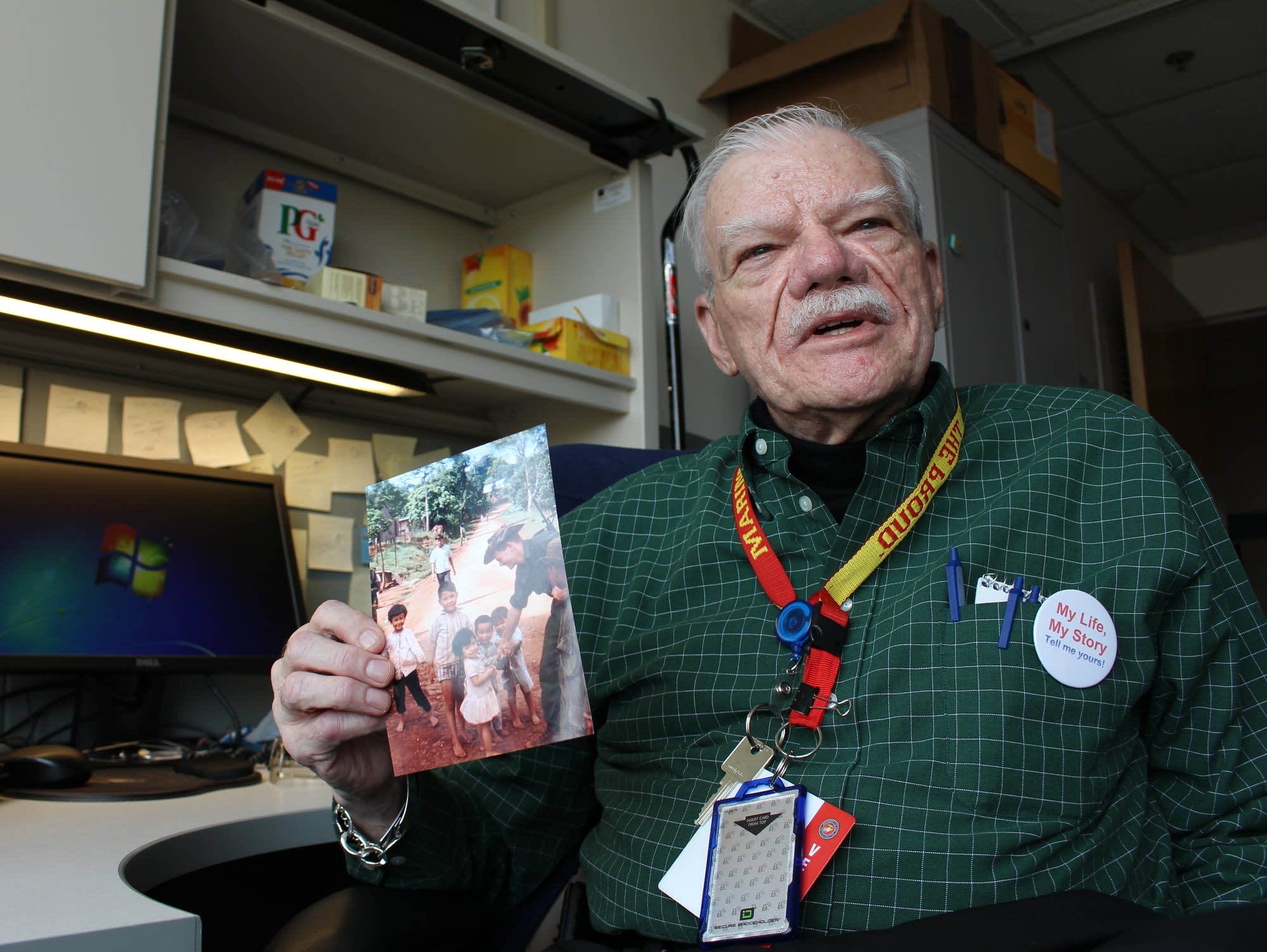 Bob Hall was one of the earliest patients to be interviewed for the project