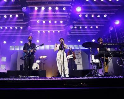 Local Natives feat. Amelia Meath on 'Jimmy Kimmel Live'