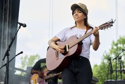 Hurray For The Riff Raff at the 2025 Blue Ox festival in Eau Claire, Wisconsin