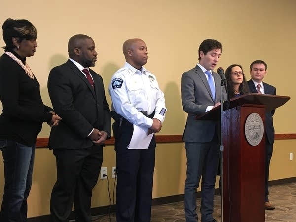 Mayor Jacob Frey announces updated body cam policy from North Mpls