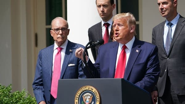 National Economic Council Director Larry Kudlow said the $600 additional unemployment checks will end in July.