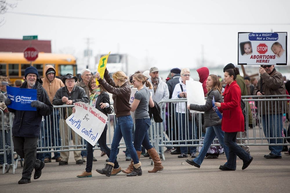 Planned Parenthood demonstration