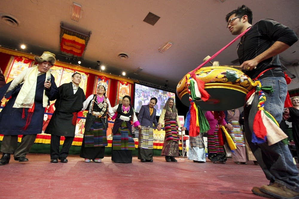 Drummer Tenzin Zegyal