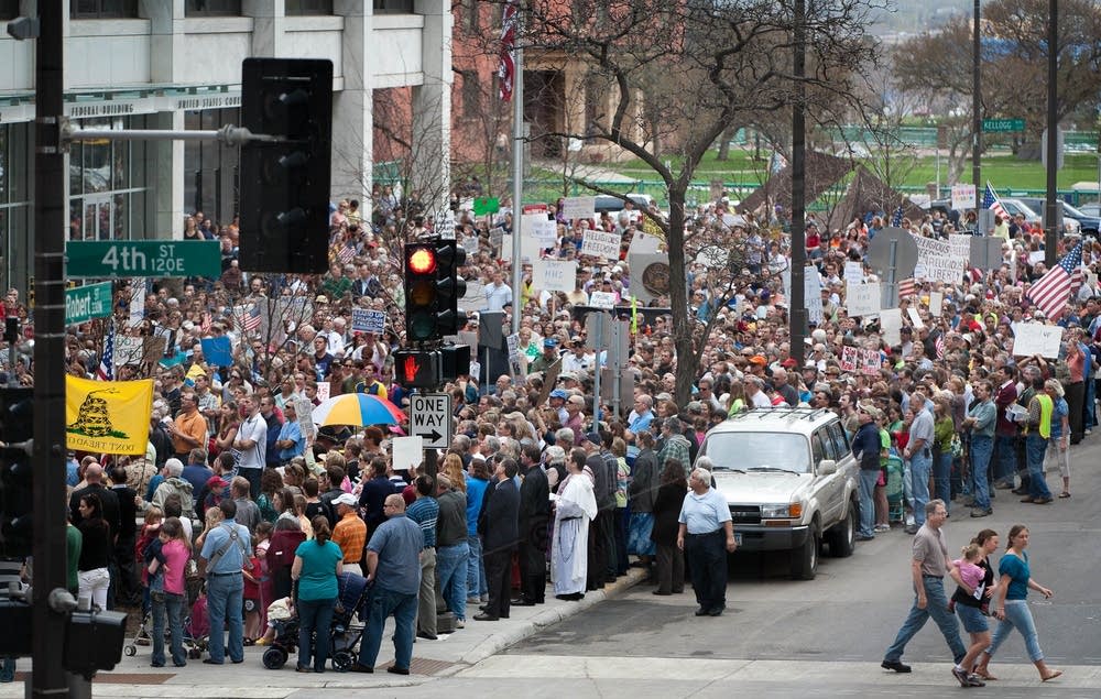 Rally against Health and Human Services mandate