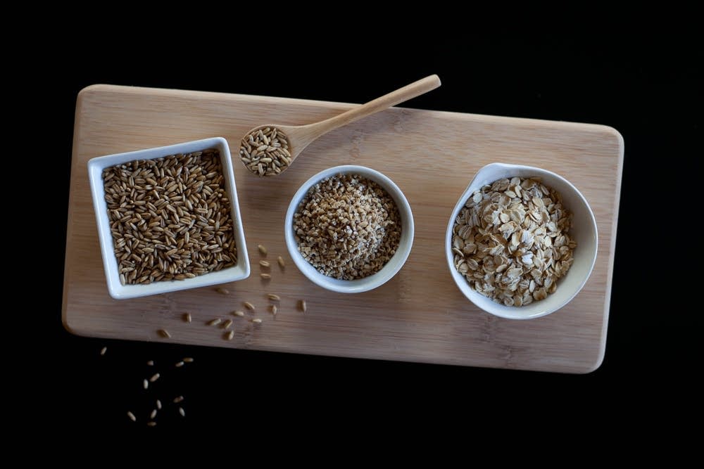 Different oatmeals