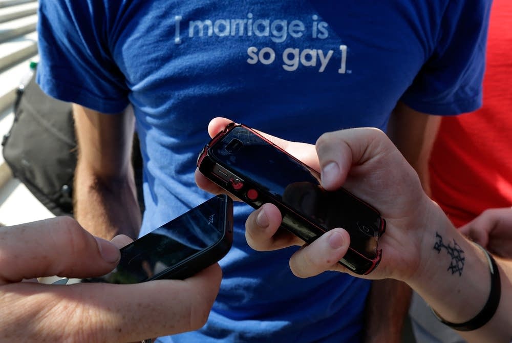 Same sex marriage advocates