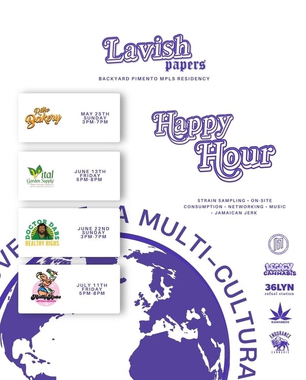Lavish Papers happy hour