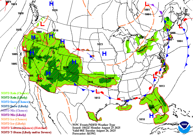 NOAA 2.5 day forecast loop