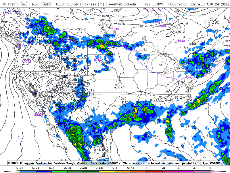 euro precip