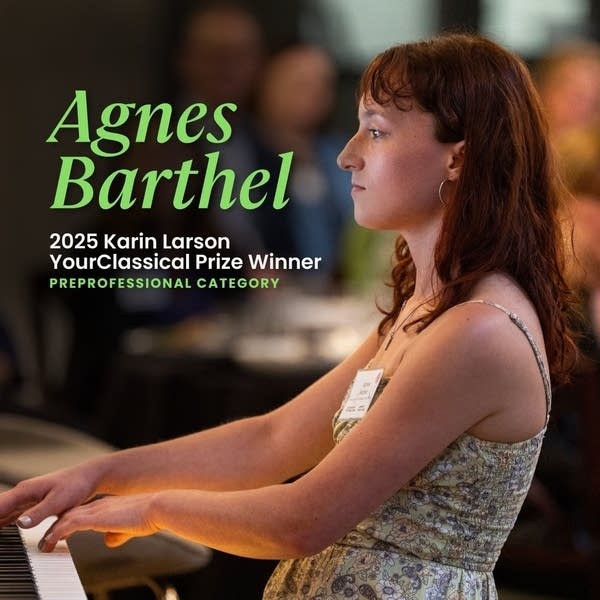 2025 Karin Larson YourClassical Prize winner Agnes Barthel