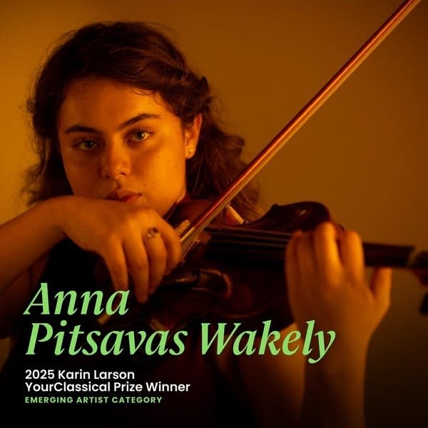 2025 Karin Larson YourClassical Prize winner Anna Pitsavas Wakely
