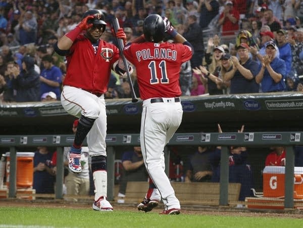 Jorge Polanco,Nelson Cruz