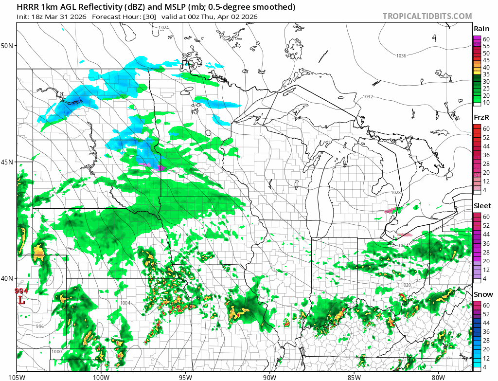 NOAA HRRR model