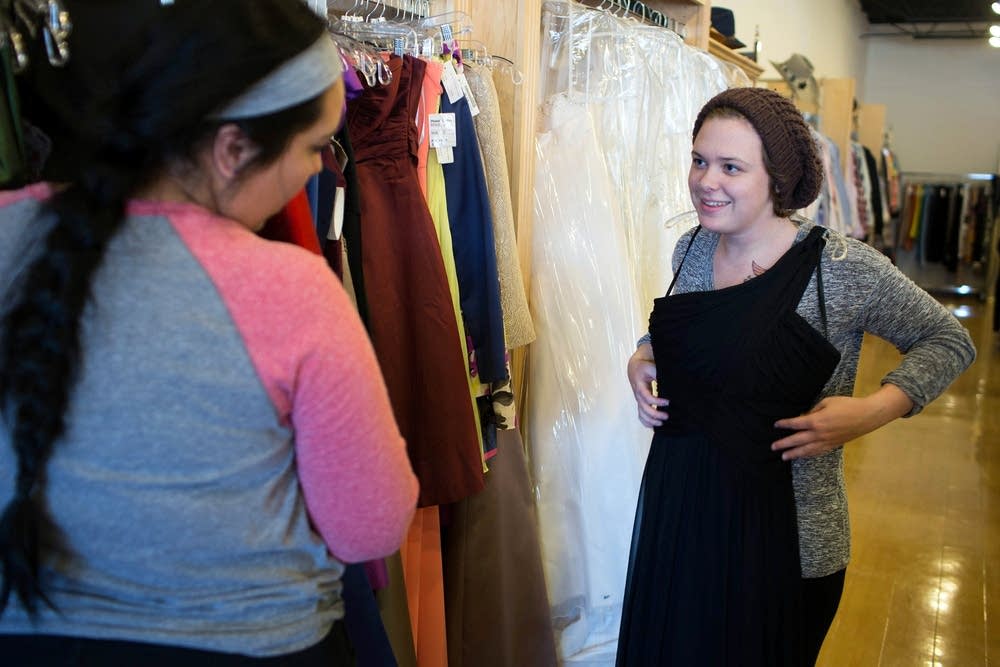 Dress shopping