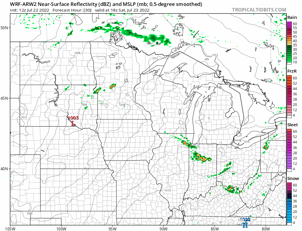 NOAA WRF model