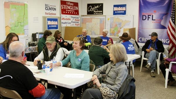 DFL volunteers in Brainerd.