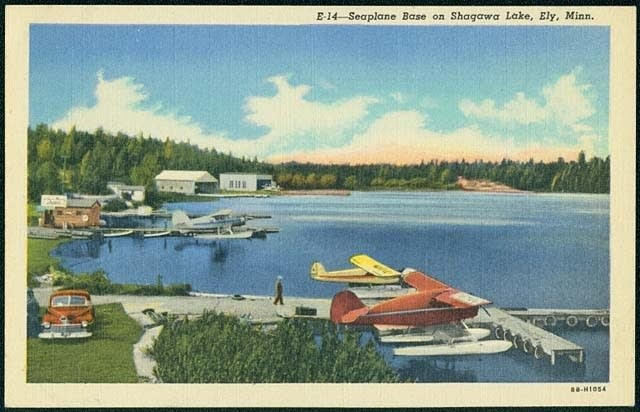 A seaplane base on Shaqawa Lake