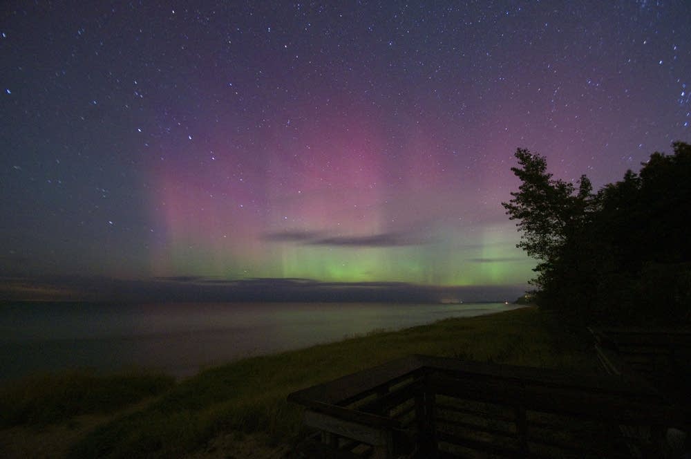 Photos Northern lights glow over the Midwest Minnesota Public Radio News