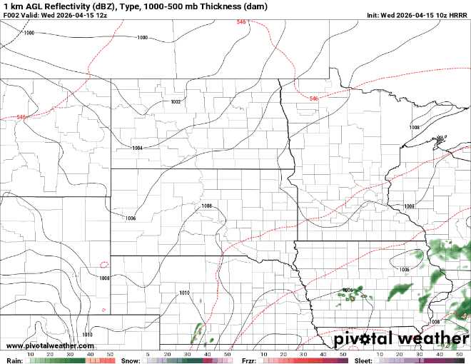 Forecast precipitation Wednesday 7 a.m. to 7 p.m. 