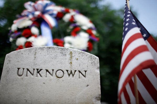 Union soldier grave