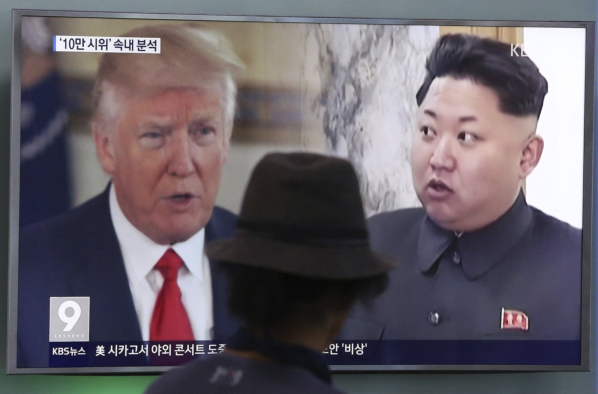Donald Trump and Kim Jong Un