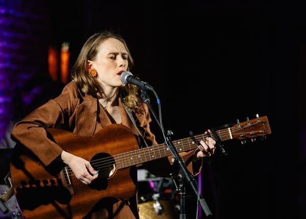 molly brandt performing on stage