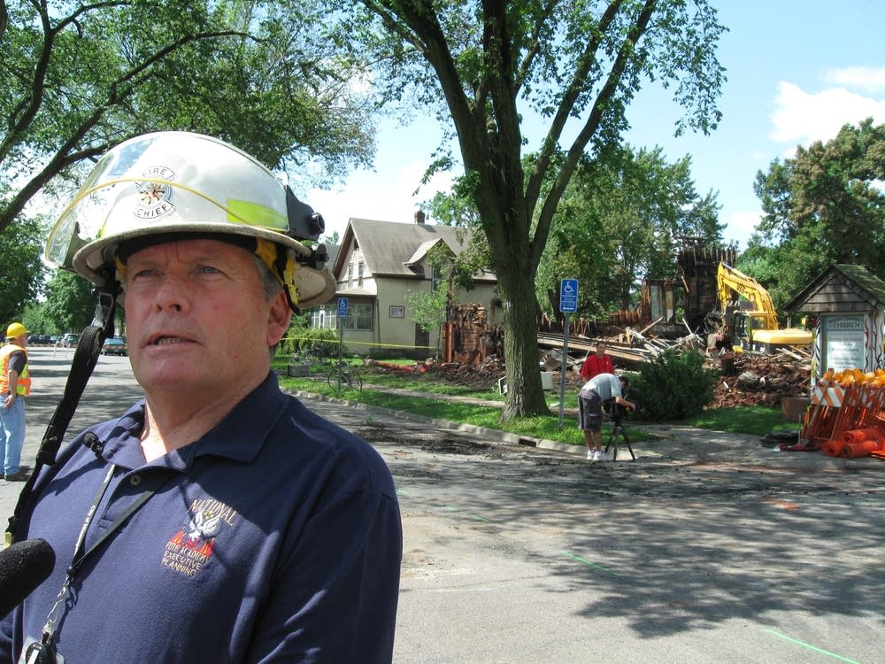 Minneapolis Fire Chief John Fruetel