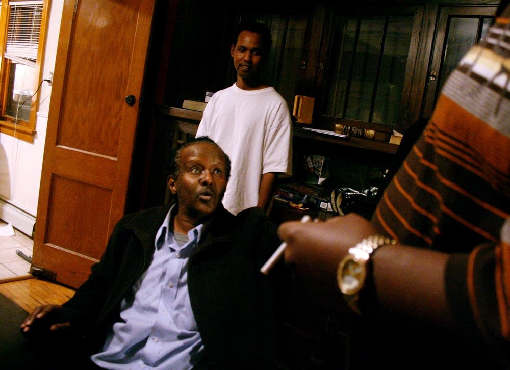 Mohmaud Mohamed at a Somali group home