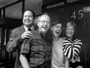 From left, Greg Magnuson, Bob Potter, Steph Curtis and Patti Rai Rudolf