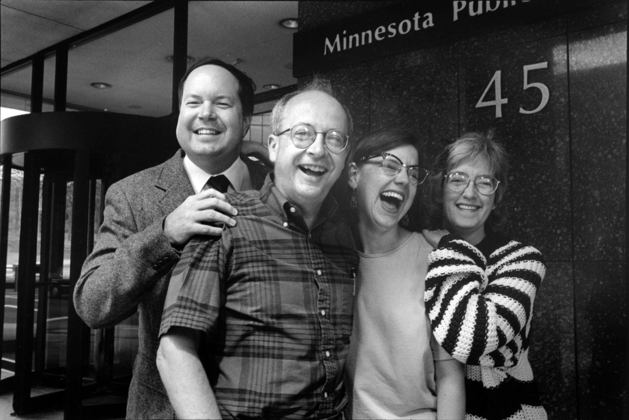 From left, Greg Magnuson, Bob Potter, Steph Curtis and Patti Rai Rudolf