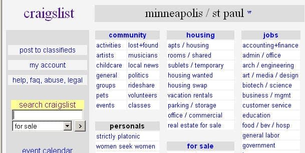 Some Craigslist users in Minneapolis targeted by thieves