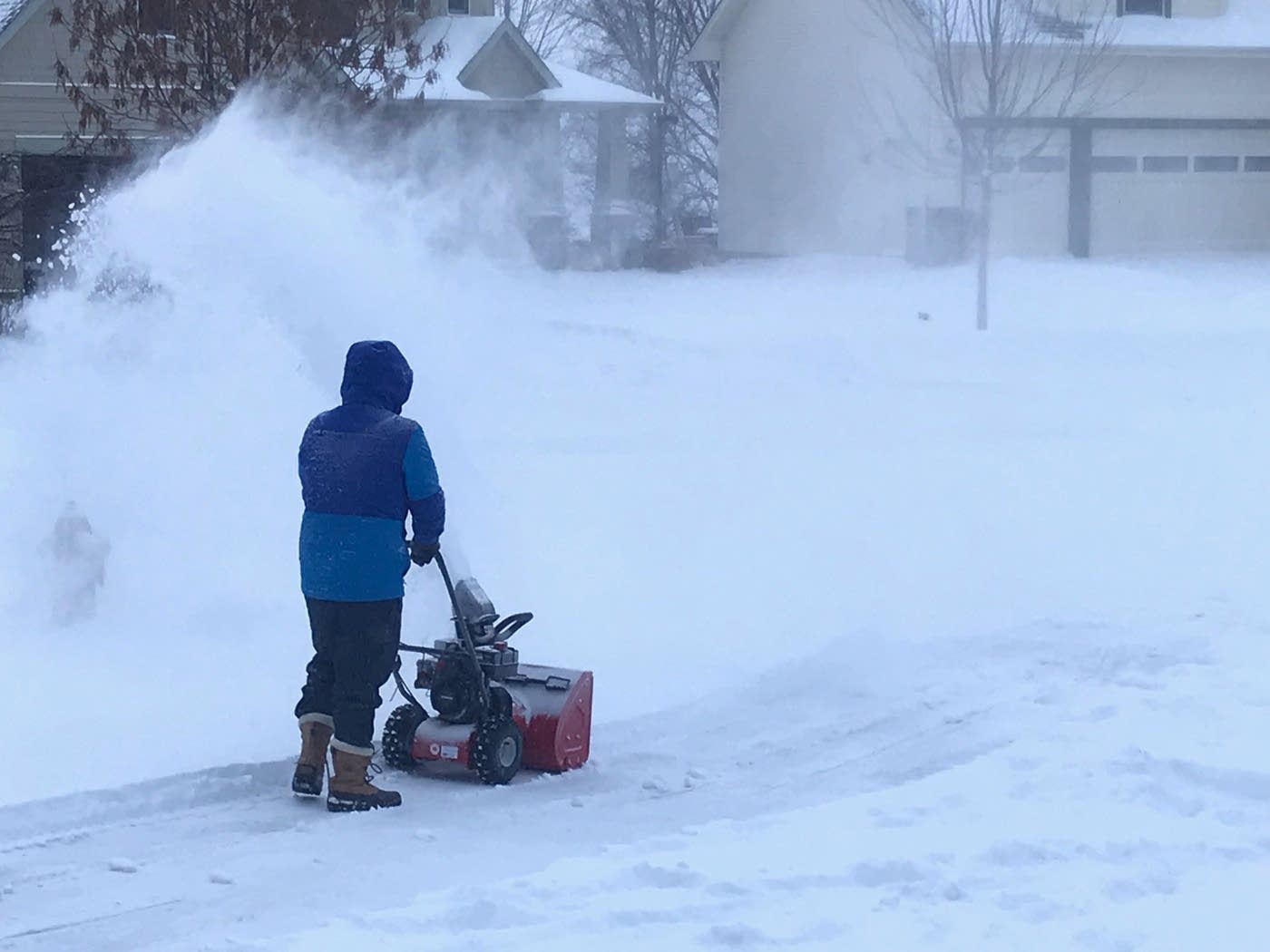 Photos Snowstorm blankets Minnesota ahead of deep freeze MPR News