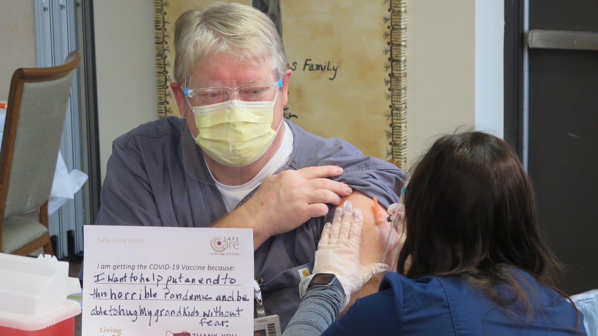 COVID vaccinations ramp up in Minn. longterm care MPR News