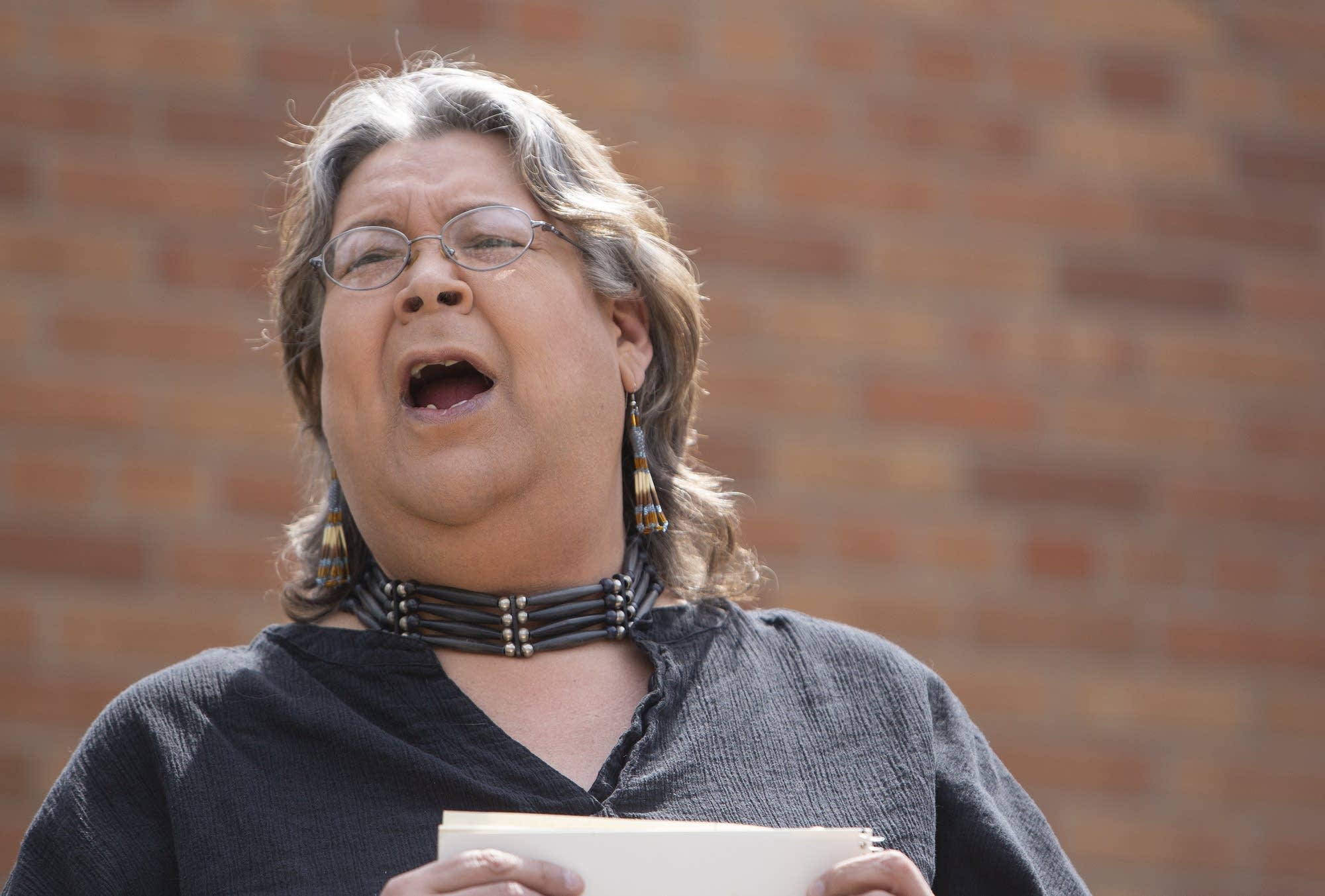 Reva D'Nova speaks about her experience as a survivor of violence.