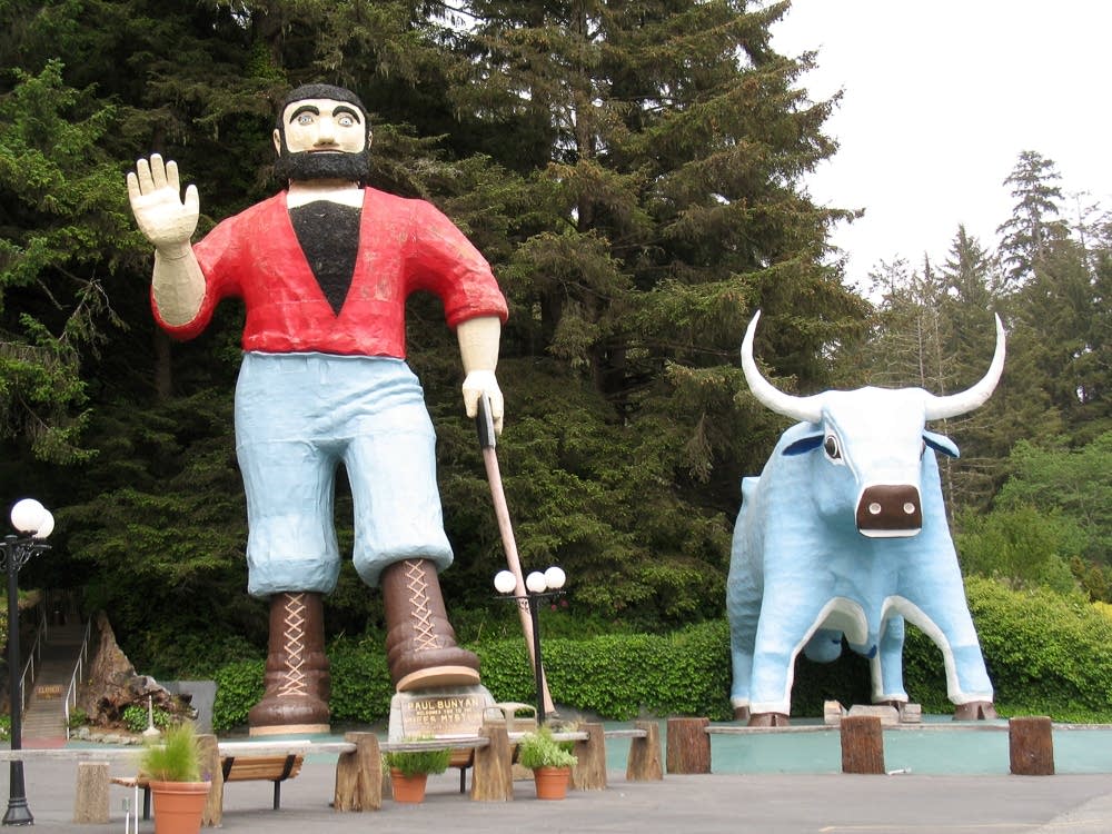 13 places you can see Paul Bunyan this summer MPR News