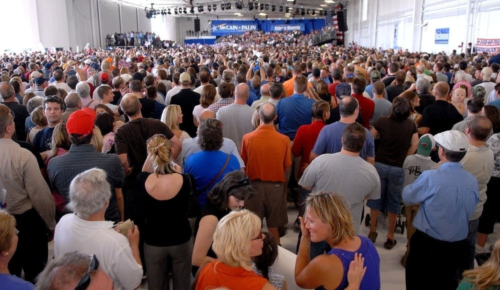 Big crowd