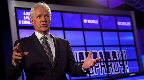 "Jeopardy!" host Alex Trebek at the IBM T.J. Watson Research Center in 2011 in Yorktown Heights, N.Y.