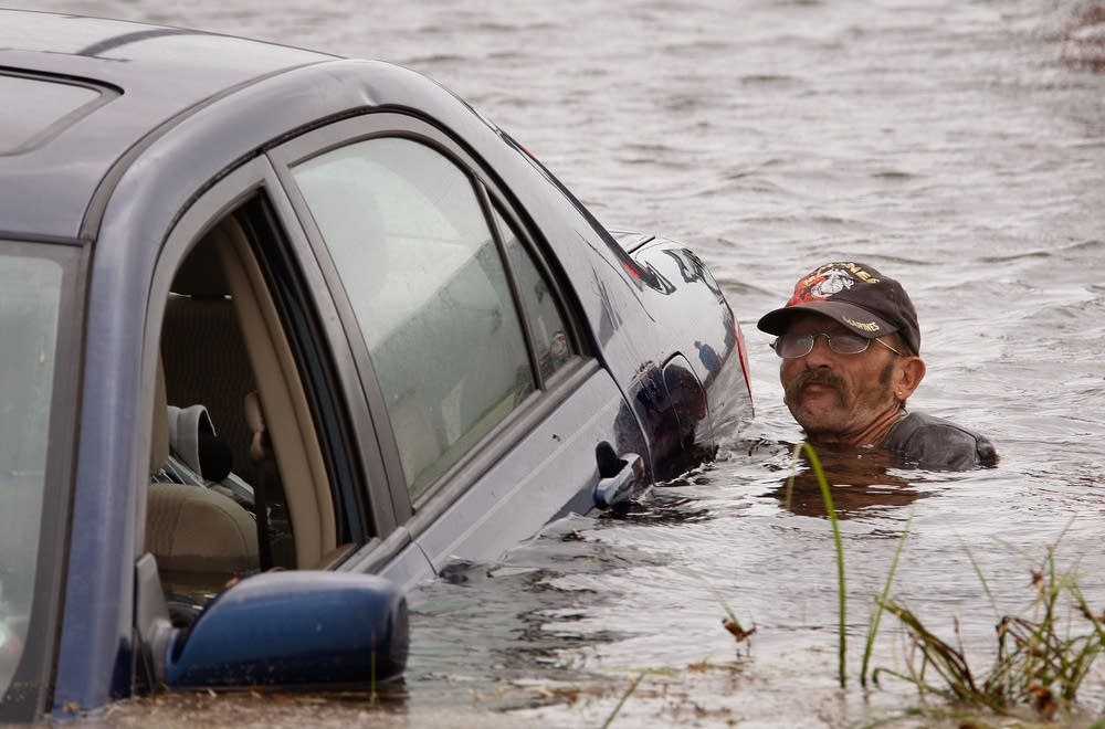 Nearly underwater