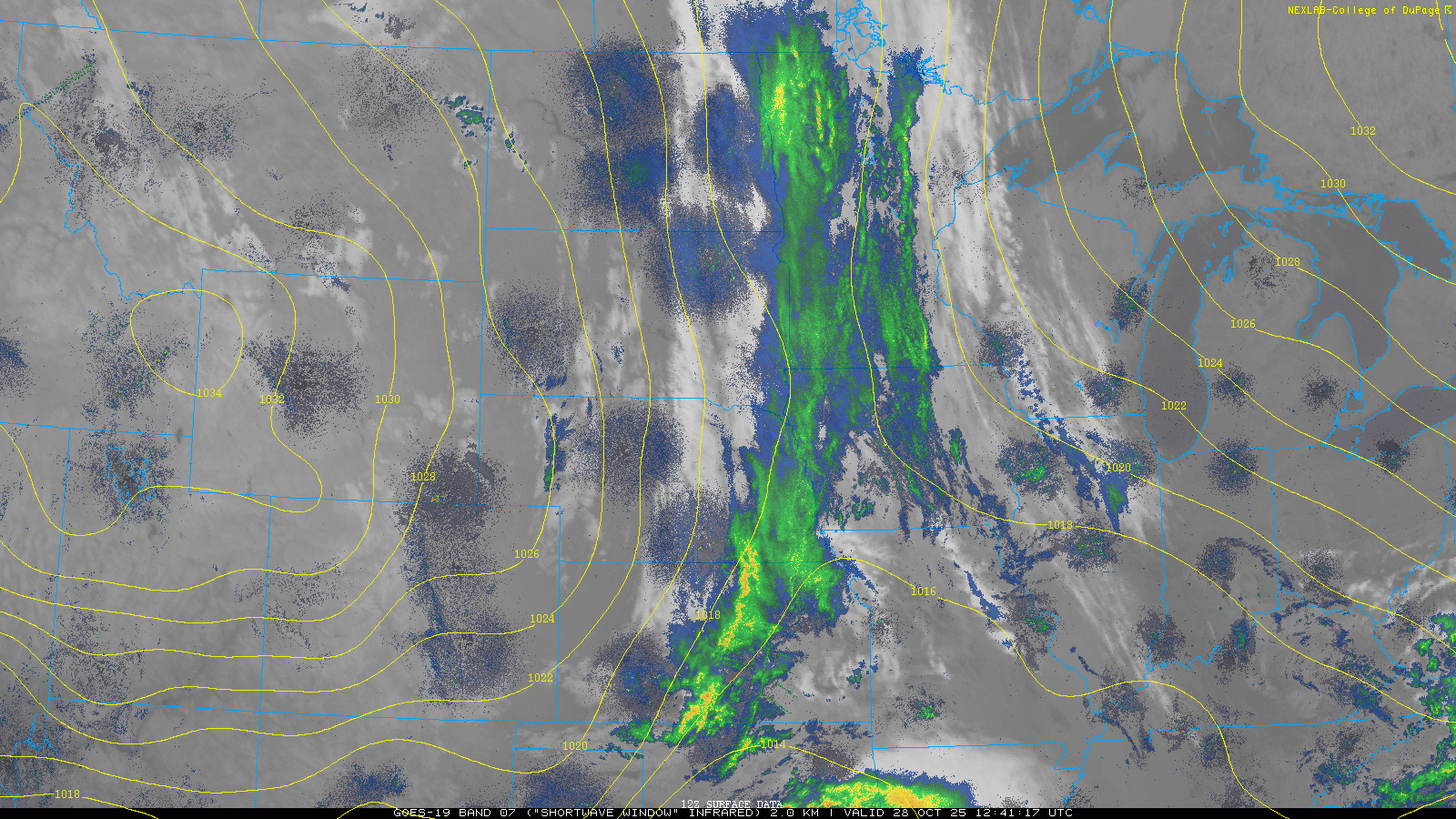 Areas of rain Tuesday with decreasing clouds Wednesday 