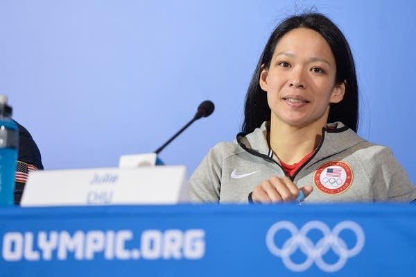 Ice hockey player Julie Chu of U.S.A