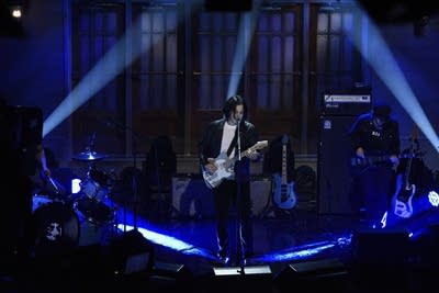 Jack White performs on 'SNL' on Oct. 10, 2020